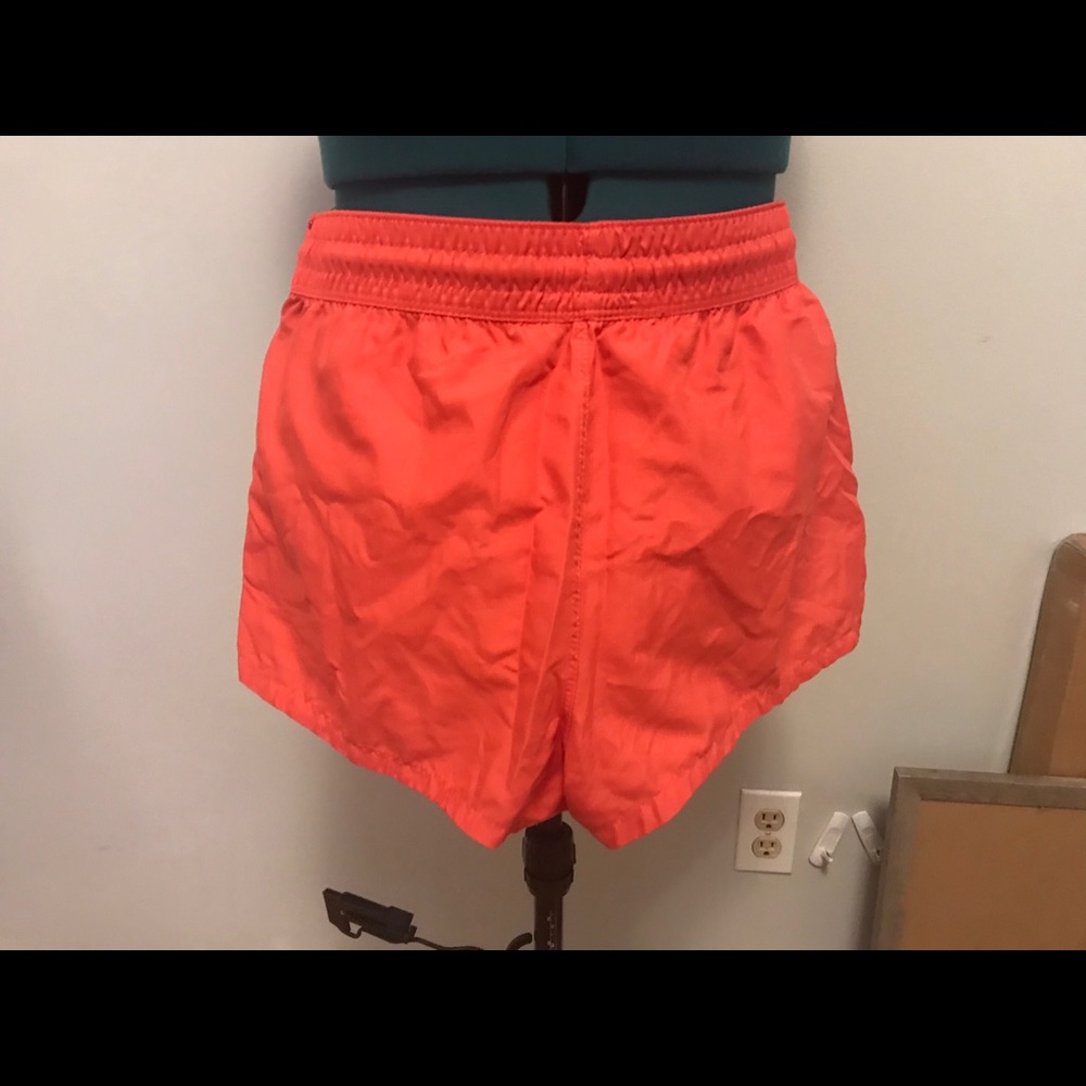 Asos Design Swim Short in Coral Pink Short Length - Picture 2 of 3